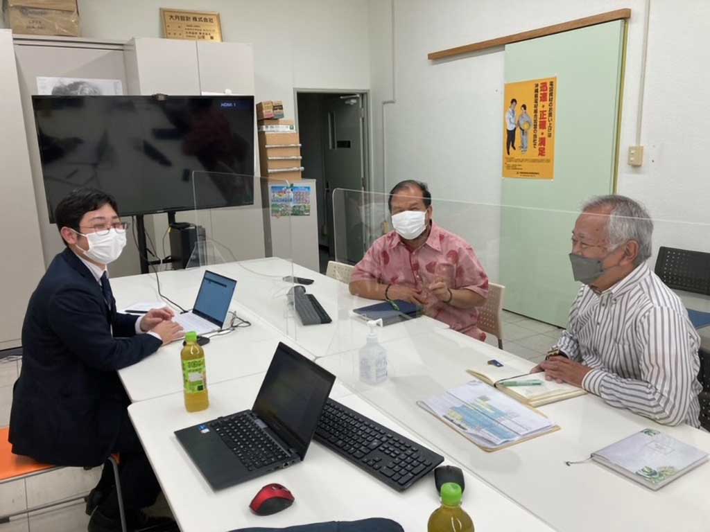 大月設計打合せ風景